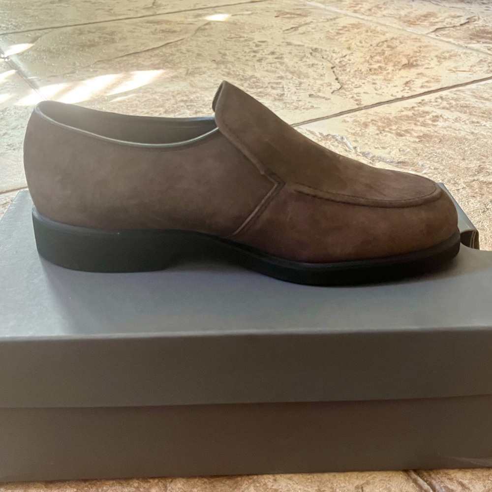 Hush Puppies Earl Slip on Gunsmoke suede